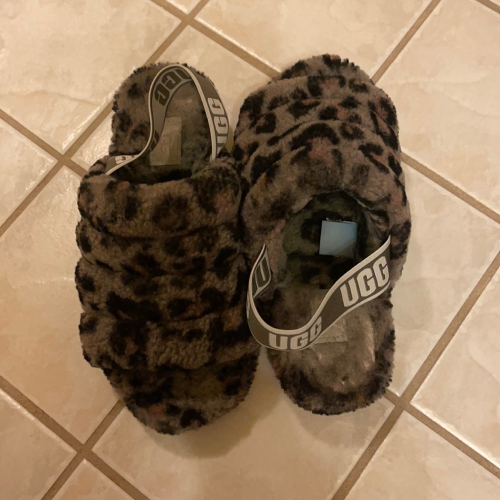 UGG Fluff Yeh Genuine Shearling Slingback